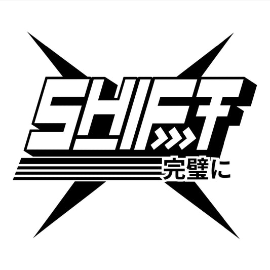 SHIFT "CROSS" BACK WINDOW BANNER